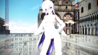 【MMD】Tda Haku - New Thang Ik (Expression modification)【R-18】