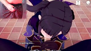 Genshin Impact Mona Blow Job