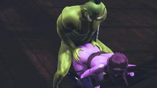 Orc fucked an elf in the ass