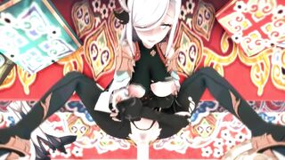 0398 -【R18-2D】Genshin Impact 原神 Aunty Shenhe 申鹤 X Chong Yun