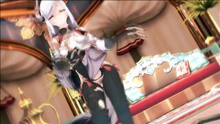 0398 -【R18-2D】Genshin Impact 原神 Aunty Shenhe 申鹤 X Chong Yun