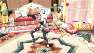 0398 -【R18-2D】Genshin Impact 原神 Aunty Shenhe 申鹤 X Chong Yun