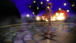 【MMD】Angela - Happy Halloween【R-18】