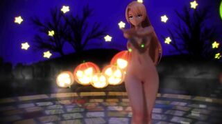【MMD】Angela - Happy Halloween【R-18】