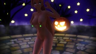 【MMD】Angela - Happy Halloween【R-18】