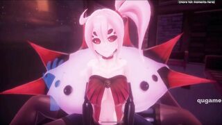 Monster Girl Island | Hentai anime teen with big tits is getting her pussy creampied