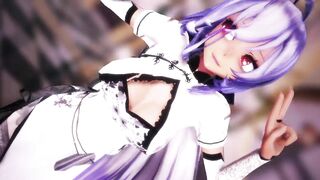 【SEX TOY-MMD】Cheongsam HAKU - Erotic Dance【R-18】