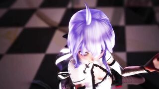【SEX TOY-MMD】Cheongsam HAKU - Erotic Dance【R-18】
