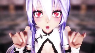 【SEX TOY-MMD】Cheongsam HAKU - Erotic Dance【R-18】