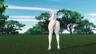 mmd r18 HAKU 弱音ハク Paradinha 3d hentai