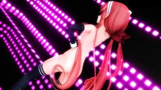 【MMD】KanColle Kawakaze - PINK CAT【R-18】