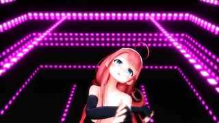 【MMD】KanColle Kawakaze - PINK CAT【R-18】
