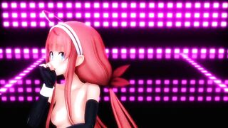 【MMD】KanColle Kawakaze - PINK CAT【R-18】