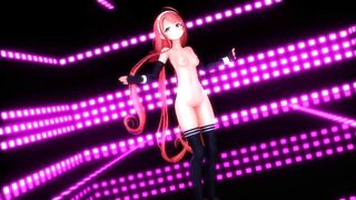 【MMD】KanColle Kawakaze - PINK CAT【R-18】
