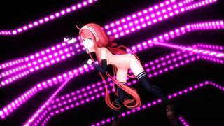 【MMD】KanColle Kawakaze - PINK CAT【R-18】