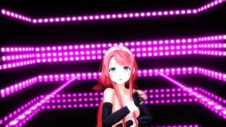 【MMD】KanColle Kawakaze - PINK CAT【R-18】