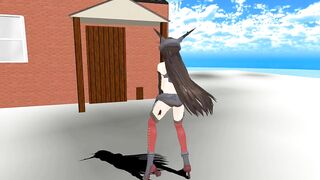 【MMD】Combined Fleet Flagship Donut Hall at Nagato【R-18】
