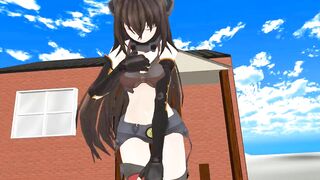 【MMD】Combined Fleet Flagship Donut Hall at Nagato【R-18】