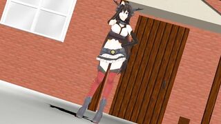 【MMD】Combined Fleet Flagship Donut Hall at Nagato【R-18】