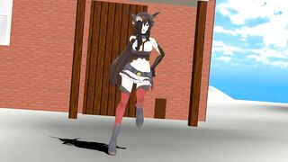【MMD】Combined Fleet Flagship Donut Hall at Nagato【R-18】