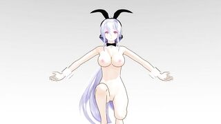 【MMD】Haku & clean blue jeans【R-18】