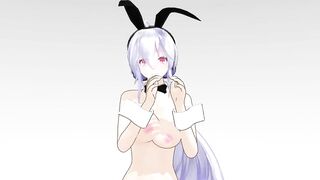 【MMD】Haku & clean blue jeans【R-18】