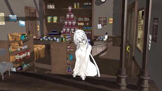 【MMD】Haku-san turns over here & Baby (Corrects sound deviation)【R-18】