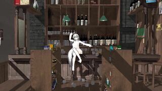 【MMD】Haku-san turns over here & Baby (Corrects sound deviation)【R-18】