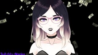 Findom Vtuber makes you send money and get off - JOI - Preview