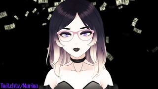 Findom Vtuber makes you send money and get off - JOI - Preview