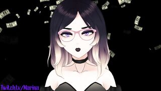 Findom Vtuber makes you send money and get off - JOI - Preview