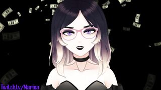 Findom Vtuber makes you send money and get off - JOI - Preview