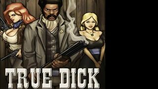 True Dick pt.1 - BBC Sheriff Stretching White Pussy with Huge 12 inch Monster Cock - Interracial