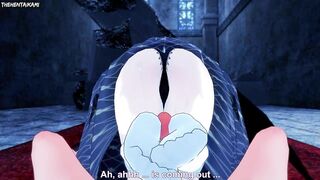 Hentai POV Feet Vampire Fraulein from Yu-Gi-Oh! Dominates you!