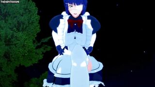 Hentai POV Feet Shimei Ryomou Teases You At The Park! Ikkitousen!