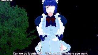 Hentai POV Feet Shimei Ryomou Teases You At The Park! Ikkitousen!
