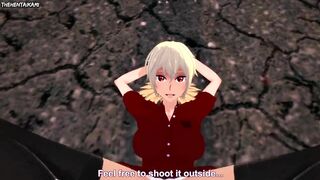 Hentai POV Feet Seras Victoria from Hellsing Vampiress Dominates You!