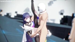 0431 -【R18-MMD-4K】Honkai Impact 3rd 崩坏三 Mei senpai teaching Carole芽衣队长，你能再表演一下那个吗？