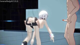 0431 -【R18-MMD-4K】Honkai Impact 3rd 崩坏三 Mei senpai teaching Carole芽衣队长，你能再表演一下那个吗？