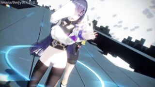 0431 -【R18-MMD-4K】Honkai Impact 3rd 崩坏三 Mei senpai teaching Carole芽衣队长，你能再表演一下那个吗？