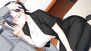 Rin to Shita Tsuma wa GAME | blowjob for the boss in the office