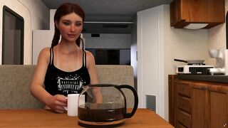 Porn game Midnight Ride (p1) Sex with strangers on the road, teen girl slut. Orgy in bus, swingers