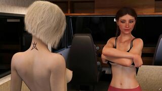 Porn game Midnight Ride (p1) Sex with strangers on the road, teen girl slut. Orgy in bus, swingers