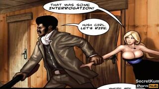 True Dick pt. 2 - BBC Sheriff Interrogating Mexican Prostitute  - Uncensored Voiced Comic cartoon