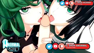 One Punch Man Tatsumaki and Fubuki want to have a Threesome POV