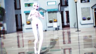 【MMD】Haku-IK - Dark Sea Adventure【1080p】【R-18】