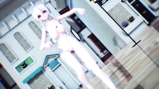 【MMD】Haku-IK - Dark Sea Adventure【1080p】【R-18】