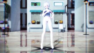 【MMD】Haku-IK - Dark Sea Adventure【1080p】【R-18】