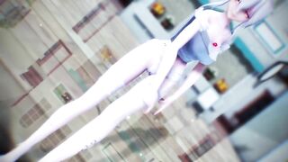【MMD】Haku-IK - Dark Sea Adventure【1080p】【R-18】
