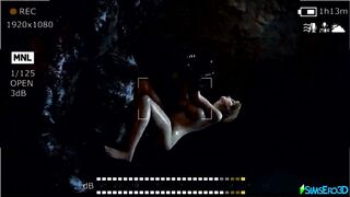 The Video Camera Recorded that Tina Armstrong was Caught by a Terrible Monster